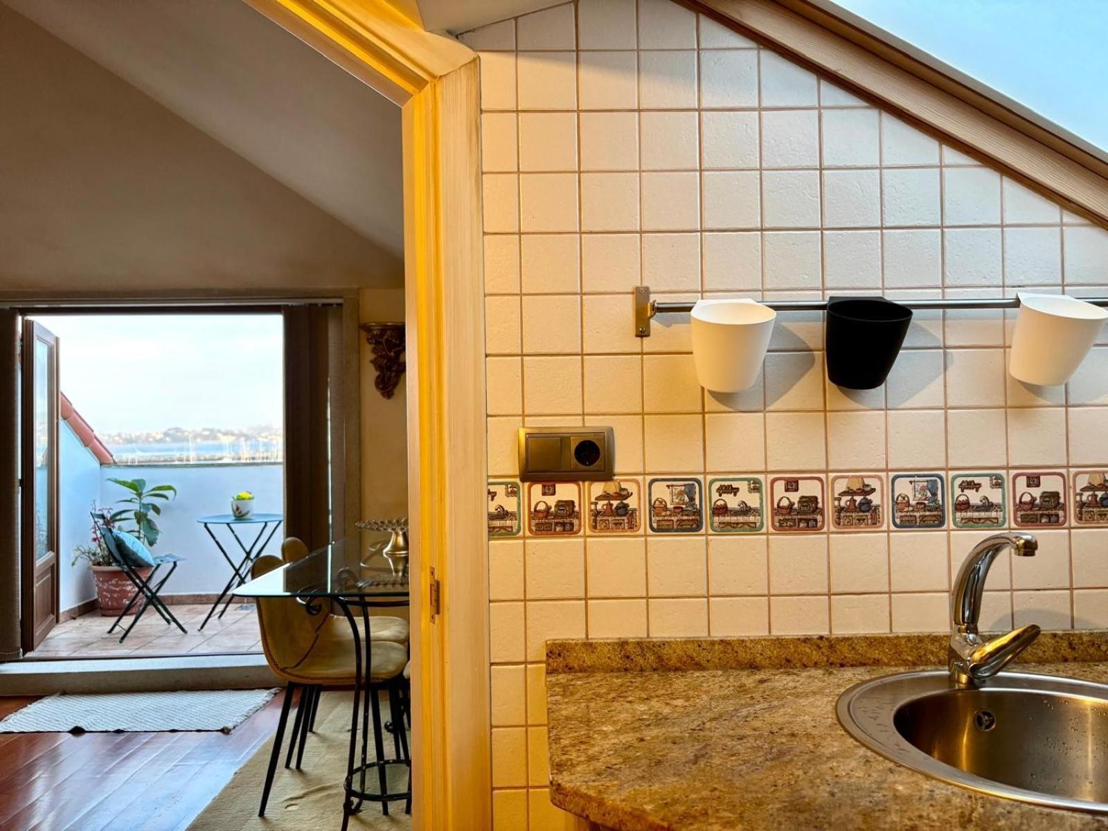 Holibai, Lembrare, Atico A Unos Pasitos De La Playa, Baiona Apartment ภายนอก รูปภาพ